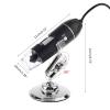 Lab Microscope Slides 3-in-1 Digital Microscope 1600X USB Magnifier Microscope Parts (Color : Without dim knob) view 2