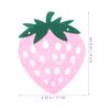 Abaodam 2 Sets Strawberry Banner Garland Felt Fabric Berry Banner Pennant Buntings for Baby Shower Strawberry Birthday Party Decorations Hawaiian Decor view 2
