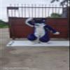 FurryMascot Blue Husky Kenomo Digigrade Legs Prop Fursuit Kigurumi Fursona Costumes Digitigrade Diy Maker view 1