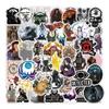 50Pcs Merchandise Stickers Pack, Cool Role -Playing Game Waterproof Vinyl Stickers Decals for Water Bottle,Skateboard,Laptop,Phone,Bumper for Party Supply Favor view 1