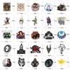 50Pcs Merchandise Stickers Pack, Cool Role -Playing Game Waterproof Vinyl Stickers Decals for Water Bottle,Skateboard,Laptop,Phone,Bumper for Party Supply Favor view 3