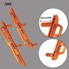2Pcs Metal Running Board Side Step CNC Aluminum Rock Sliders Rails Pedal with Width Adjustable for 1/6 RC Crawler Car SCX6 Jeep 4WD Upgrade Parts view 3