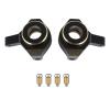 2Pcs Metal Brass Steering Knuckle Counterweight for 1/24 RC Crawler Car Axial SCX24 90081 AXI00001 Upgrade Parts ( Color : Yellow ) view 1