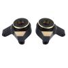 2Pcs Metal Brass Steering Knuckle Counterweight for 1/24 RC Crawler Car Axial SCX24 90081 AXI00001 Upgrade Parts ( Color : Yellow ) view 3
