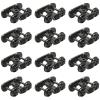 12pcs Model Train Bogie with Plastic Wheels 1:87 HO Scale 33" Model Railway Accessories (Style C) view 1