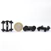12pcs Model Train Bogie with Plastic Wheels 1:87 HO Scale 33" Model Railway Accessories (Style C) view 4