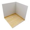 shamjina 1/12 Backdrop Storage Organizer Stand Vehicle Model Showcase for Action Figures Vehicle Scene Layout, Modern view 2
