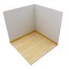 shamjina 1/12 Backdrop Storage Organizer Stand Vehicle Model Showcase for Action Figures Vehicle Scene Layout, Modern view 4