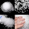 yueton Miniature Clear Plastic Ice Cubes, Fake Ice Cubes, Dollhouse Beer Drinks Accessories, Dollhouse Cups Sprinkle Decorations view 3