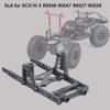6x6 RC Crawler Body Metal Chassis Frame Kit with Shock Towers and Bumper Mount for 1/10 RC Crawler Ax-ial SCX10 90046 90047 Upgrade Part view 2