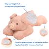 Doireum Weighted Pig Stuffed Animal, 6.2 lbs Plush Toy Throw Pillow, 29.5 Inch - Gifts for Boys and Girls view 2