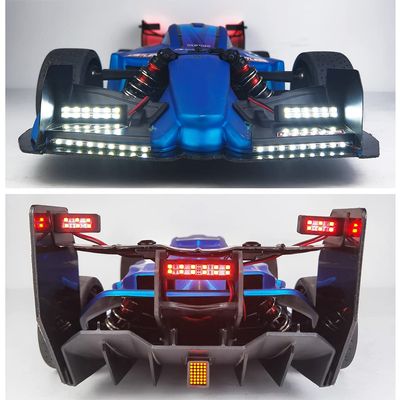 1:7th RC Led Light Kit Headlight Taillights Front/Rear Lamp for 1/7th ARRMA LIMITLESS F1 RC Car Upgrades