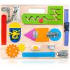 Montessori Busy Board for Toddlers, Wooden Sensory Toys, Preschool Learning Activities for Fine Motor Skills Travel Toy, Basic Life Skills Educational Gifts for 1 2 3 Years Old Kids Boys Girls view 1