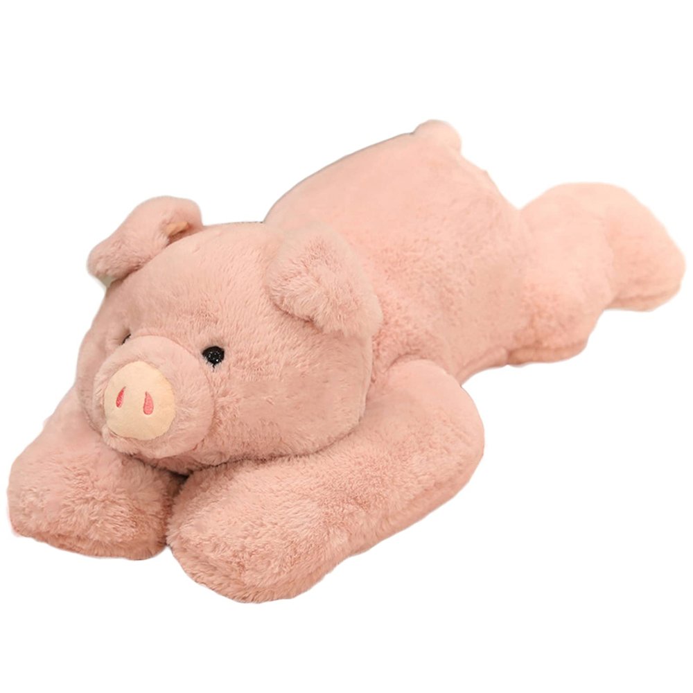 Doireum Weighted Stuffed Animals, Weighted Pig Stuffed Animal Toy Pig Plush Animals Throw Pillow Gifts for Boys Girls, 11.8 inch
