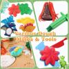 Crelloci Dinosaur Color Dough Toys, 37 PCS Dino Theme Color Tools and Molds Accessories for Boys Girls Christmas Halloween Party Gift view 2