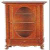 Melody Jane Dolls Houses Dollhouse American Display Cabinet JBM Walnut Living Room Furniture 1:12 Scale view 1