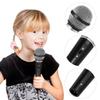 Toddmomy Kids Microphone Prop - Black Plastic Fake Mic Toy for Pretend Play, Stage Performance, and Birthday Party Favors view 2