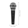 Toddmomy Kids Microphone Prop - Black Plastic Fake Mic Toy for Pretend Play, Stage Performance, and Birthday Party Favors view 4