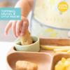 Bumkins Baby Silicone Little Dippers, Attaches to Bowls, Dishes and Plates, Sauce Cup, Holds Condiments, Dip, Puree, Toppings, Baby Led Weaning, Essential Feeding Supplies, for Babies 6 Months Up view 2