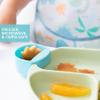Bumkins Baby Silicone Little Dippers, Attaches to Bowls, Dishes and Plates, Sauce Cup, Holds Condiments, Dip, Puree, Toppings, Baby Led Weaning, Essential Feeding Supplies, for Babies 6 Months Up view 4