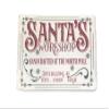 Melody Jane Dolls Houses Dollhouse Santas Workshop Picture Poster Miniature Wall Decor Accessory 1:12 view 1