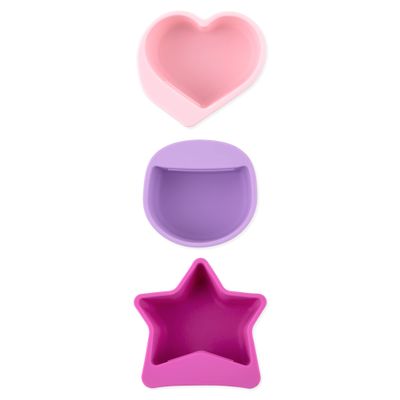 Bumkins Baby Silicone Little Dippers, Attaches to Bowls, Dishes and Plates, Sauce Cup, Holds Condiments, Dip, Puree, Toppings, Baby Led Weaning, Essential Feeding Supplies, for Babies 6 Months Up