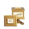 Melody Jane Dolls Houses Dollhouse Gold 18th C Small Teapoy Table JBM Miniature Living Room Furniture view 1