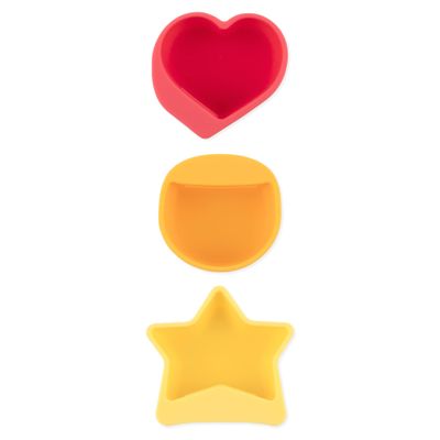 Bumkins Baby Silicone Little Dippers, Attaches to Bowls, Dishes and Plates, Sauce Cup, Holds Condiments, Dip, Puree, Toppings, Baby Led Weaning, Essential Feeding Supplies, for Babies 6 Months Up