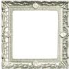 Melody Jane Dollhouse Silver Empty Picture Frame Miniature Paining Accessory 1:12 Lrg view 1