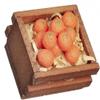 Melody Jane Dolls Houses Dollhouse Box Crate of Oranges Miniature Greengrocers Shop Accessory 1:12 view 1