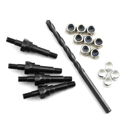 Steel ARA330703 Shock Standoff for Arrma 1/7 Felony 6s blx Shocks Standoff 1/7 Fireteam Infraction 6s Mojave 6s blx 1/8 Typhon 6s