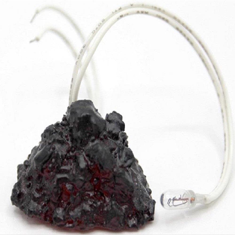 Melody Jane Dolls Houses Dollhouse Resin Coal & Grain of Wheat Bulb Miniature Lighting Accessory 1:24