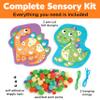 Creativity for Kids Pom Pom Pictures: Dinosaurs - Toddler Learning Toys, Sensory Play (Ages 3+) view 3
