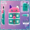 eKids Gabbys Dollhouse Karaoke Microphone with Boombox, Toddlery Toys with Built-in Music for Kids (Gabby) view 4