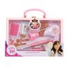 Disney Princess Style Collection Girls Trendy Hair Pretend Play Styling Tools with Sound & Storage Tote for On-the-Go! view 1