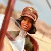 Barbie Inspiring Women Doll, Bessie Coleman Collectible Dressed in Aviator Suit with Helmet and Goggles view 3