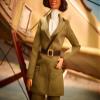 Barbie Inspiring Women Doll, Bessie Coleman Collectible Dressed in Aviator Suit with Helmet and Goggles view 4