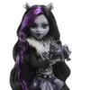 Monster High Reel Drama Doll, Clawdeen Wolf in Black and White, Collectible Reproduction with Doll-Size and Life-Size Posters, Horror Flick Theme view 2