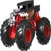 Hot Wheels Toy Monster Trucks, Oversized Die-Cast Bone Shaker in 1:24 Scale, Play Vehicle for Kids & Collectors view 4