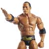 Mattel WWE The Rock WrestleMania Elite Collection Action Figure with Accessory & "Mean" Gene Okerlund Build-A-Figure Parts, 6-inch view 2