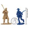 BMC The Alamo Plastic Army Men - Texas vs. Mexico 37pc Soldier Figures view 2