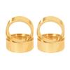 FACCNOY 4pcs Heavy Brass Counterweight Wheel Hub Wheel Ring Clamp Rings for FMS 1/24 Power Wagon FCX24 RC Crawler Car Model Upgrade Part view 3
