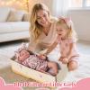BABESIDE Lifelike Reborn Baby Dolls - Skylar, 17-Inch Realistic Newborn Baby Doll Real Life Baby Doll Girl with Gift Box for Cuddling, Role Playing and Collection view 2