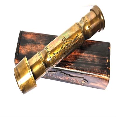 Arch Instruments Handmade 6 Inches Brass Tube Working Kaleidoscope with Beautiful Leather Cover, Best Birthday Gift for Children, Multicolored, Standard