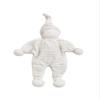 Under The Nile Organic Cotton Baby Buddy Lovey Grey Stripes Toy view 1