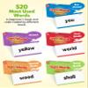 Coogam 520 Sight Words Learning Vocabulary Flash Cards, Dolch Fry High Frequency Sight Word Educational Montessori Toy for Pre-k Kindergarten 1st 2nd 3rd Grade Homeschool view 2