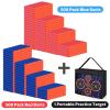 Pokiiulk Refill Darts Bullets Fit for Nerf Guns, 1000 Pcs Foam Darts Fit for Nerf Party with Portable Shooting Practice Target Mesh Bag view 2