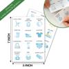 ZEDEV Blue Shower Bingo Game, Party Games with 24 Players, Family Activities, Bingo Cards for Party Supplies, Party Favors Gifts for Young Adults - blue06 view 3