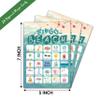 ZEDEV Beach Bingo Game, Party Games with 24 Players, Family Activities, Bingo Cards for Party Supplies, Party Favors Gifts for Young Adults - beach02 view 2