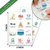 ZEDEV Beach Bingo Game, Party Games with 24 Players, Family Activities, Bingo Cards for Party Supplies, Party Favors Gifts for Young Adults - beach02 view 3